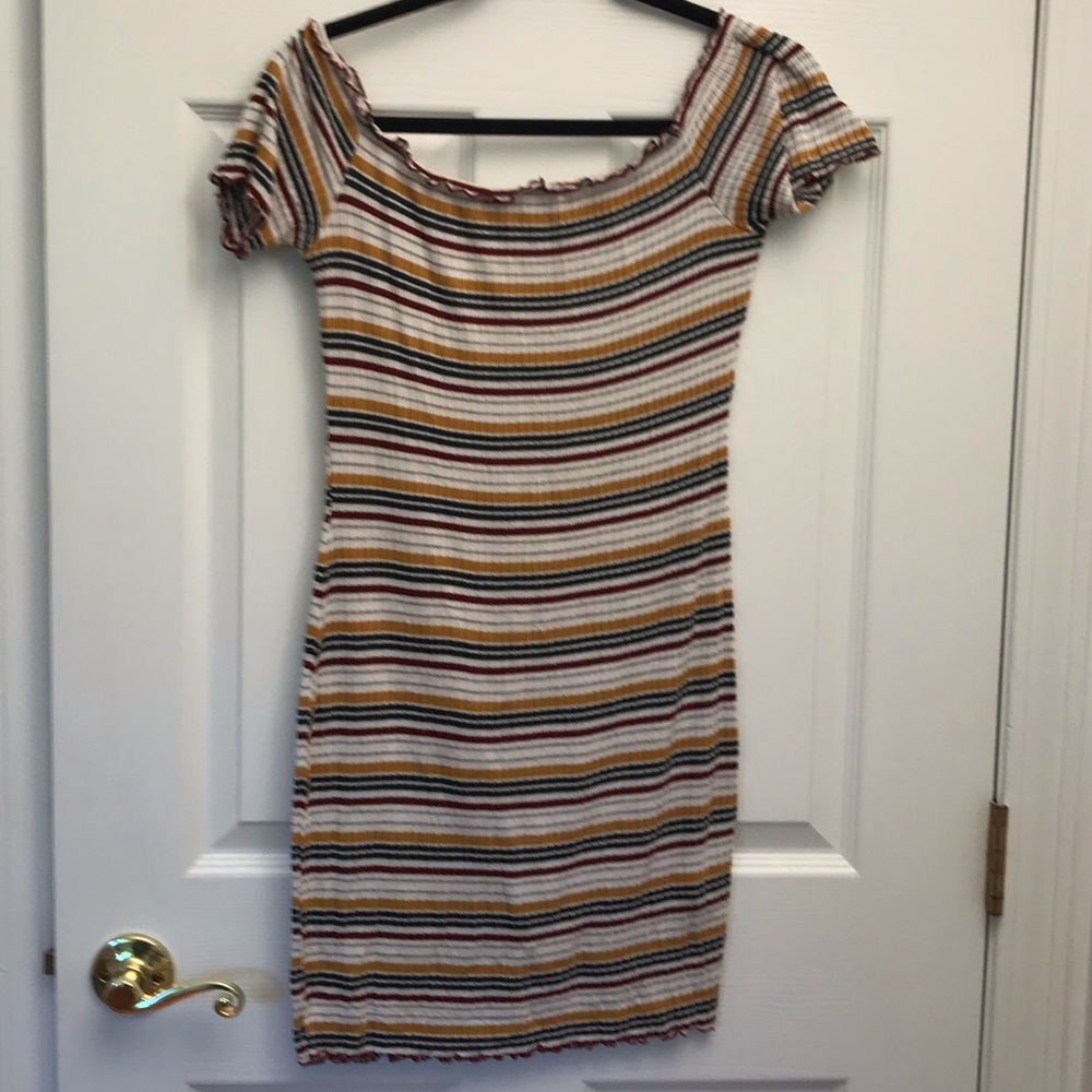 Striped Bodycon Dress